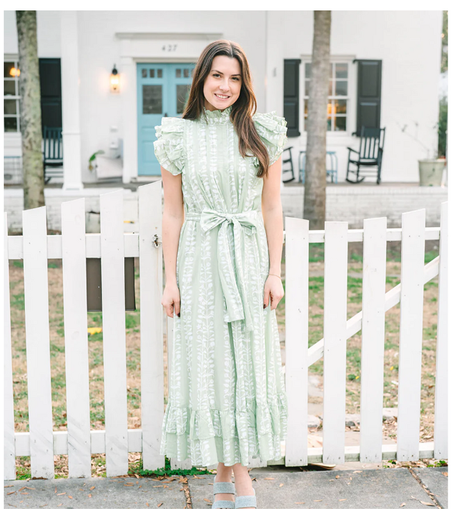 Victoria Dunn Jasmine Maxi / Botanical Vine