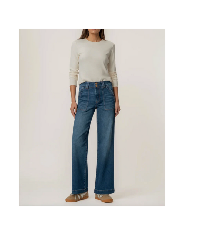 KUT Jodi Straight Leg Jean