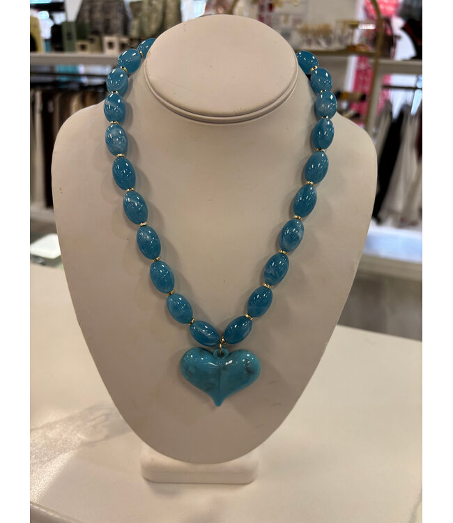 Gemelli Roxie Heart Necklace