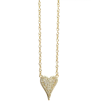 Gemelli Amore Heart Necklace