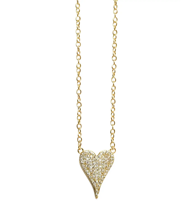 Gemelli Amore Heart Necklace