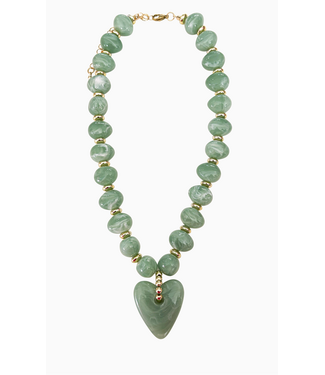 Gemelli Camden Heart Necklace