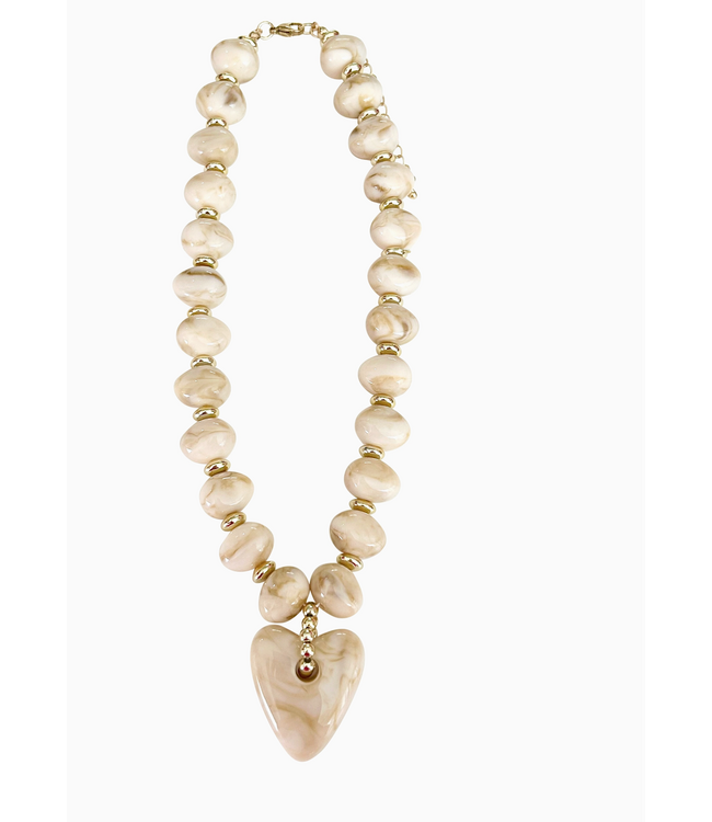 Gemelli Camden Heart Necklace