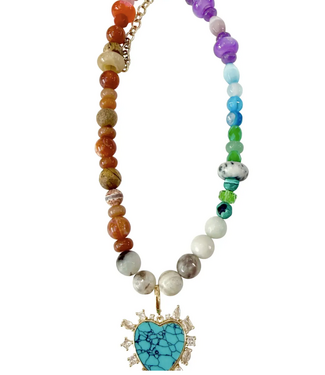 Gemelli Vicki Heart Necklace