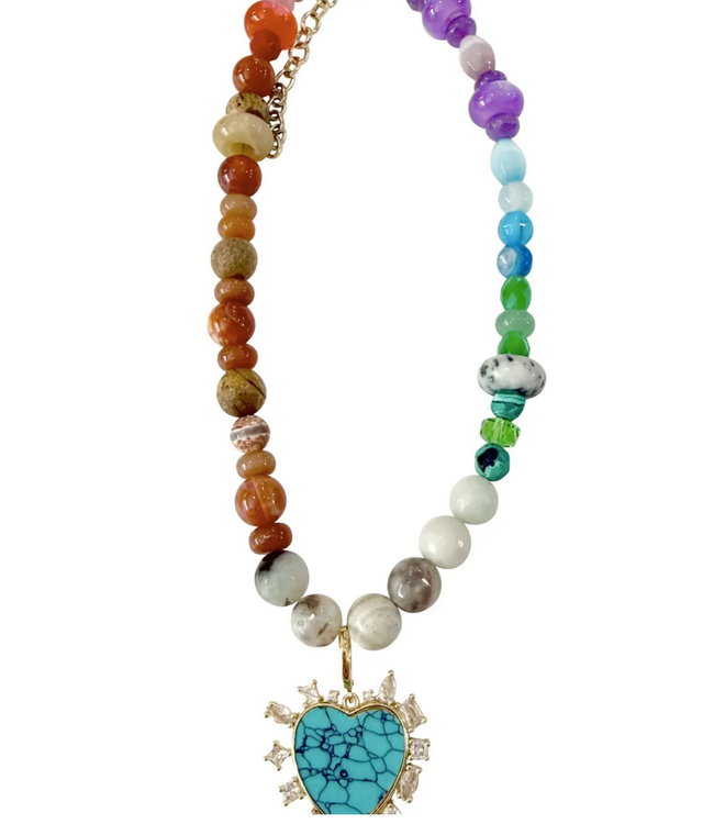 Gemelli Vicki Heart Necklace