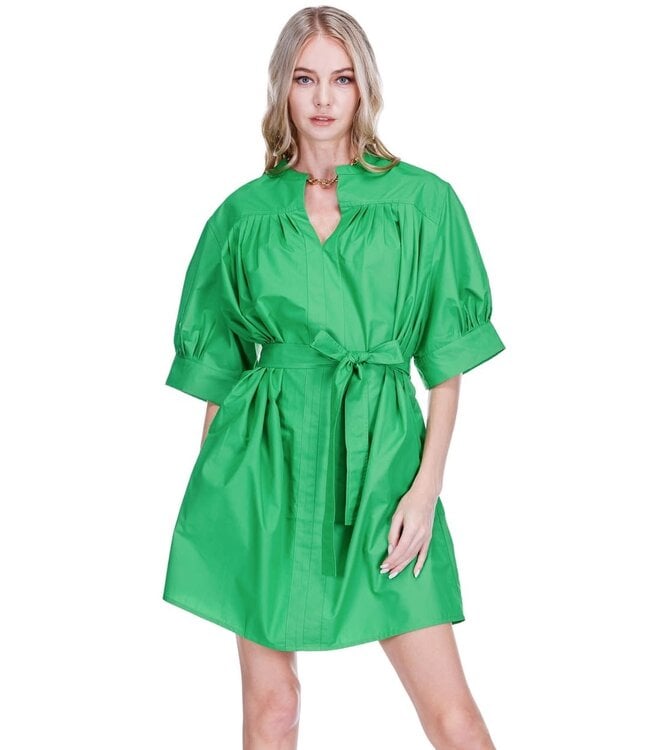 JOYJOY 76A4961 Pleated Over Dress