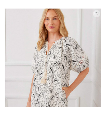 karen kane Karen Kane Puff Slv. Tssl Dress