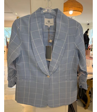 Thomas and Lourdes Thomas and Lourdes-Window Pane  Blazer-17363L