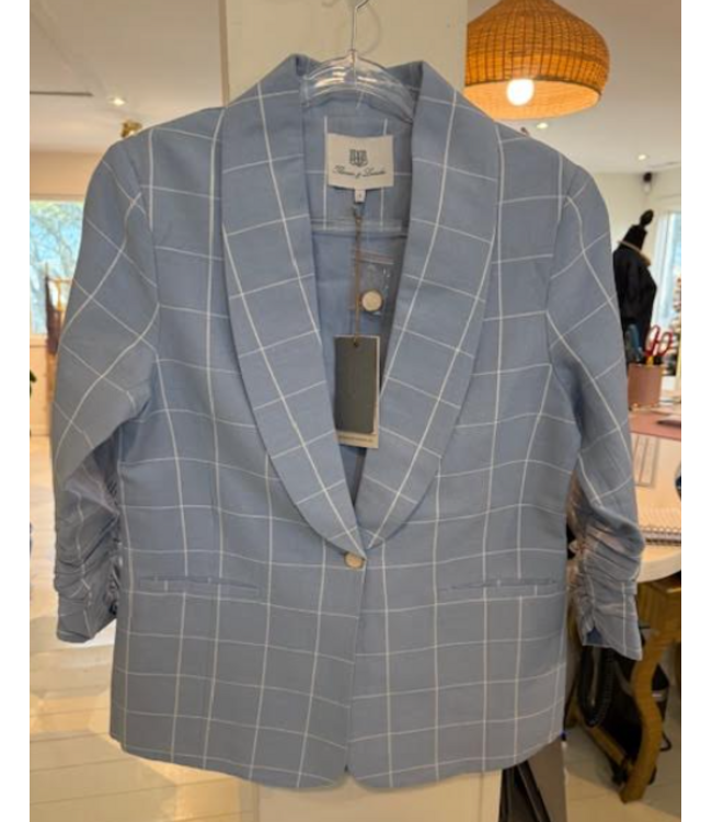 Thomas and Lourdes-Window Pane  Blazer-17363L