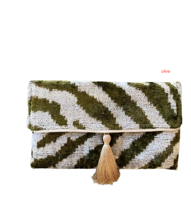 AYCA Velvet Crossbody Bag