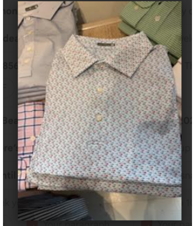 Genteal-Open Water Fin Frenzy Printed Polo-4374397