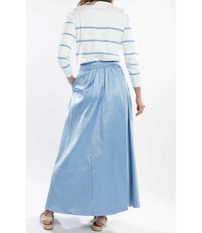 Burgess The Serena Satin Skirt