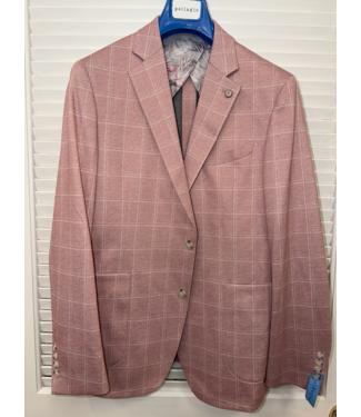 Novara Pellagio Pink Windowpane Riserva Sport Coat PS26-8