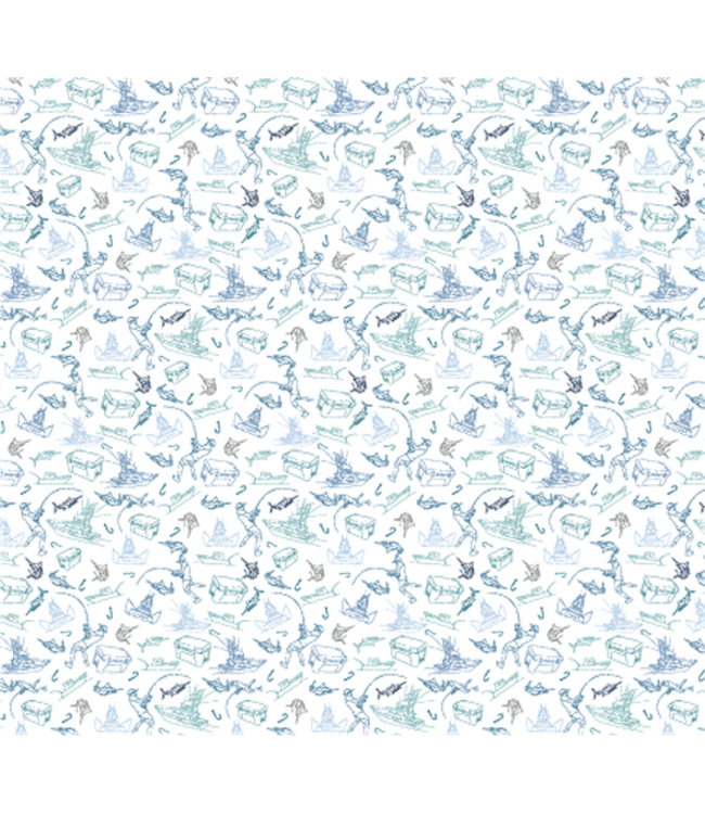 Offshore Printed Performance Polo