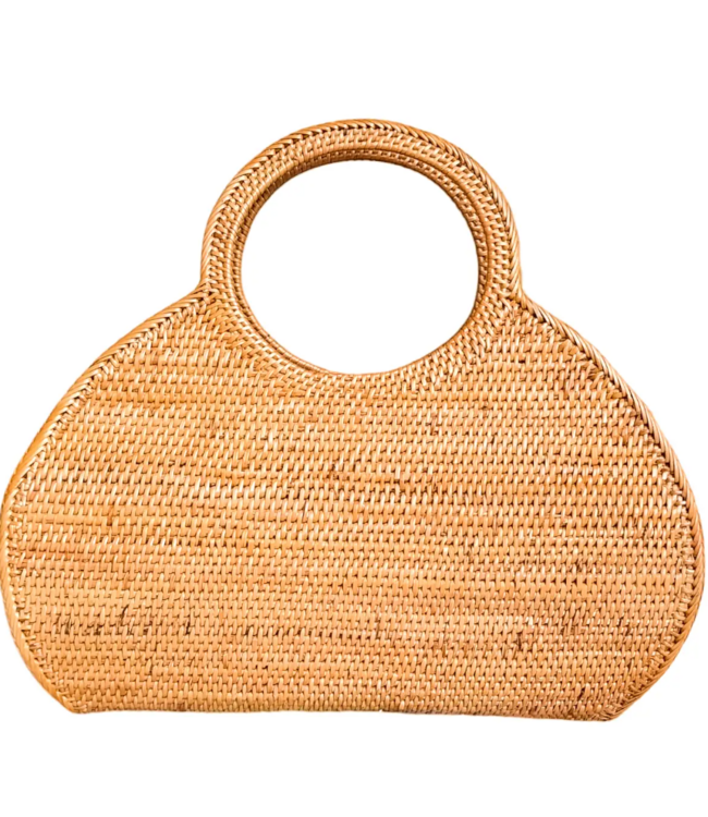 The Artisan Company Resort Rattan Handbag