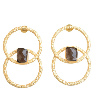 Allie Beads Lizzie Gemstone Earrings #480