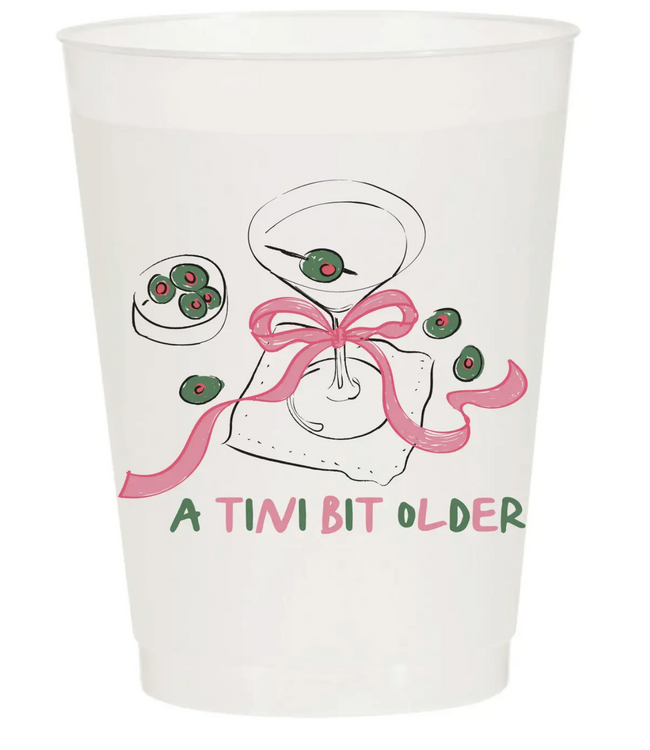 Sip Hip Hooray Frosted Cups