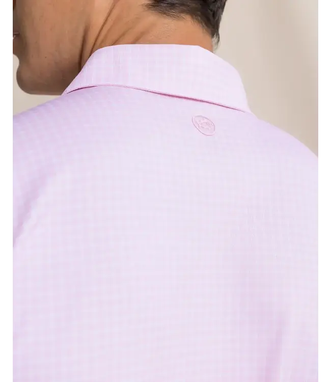 Driver Dunes Edge Plaid Polo