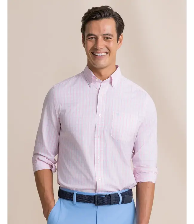 Precheck Plaid Coastal Breeze® Sport Shirt