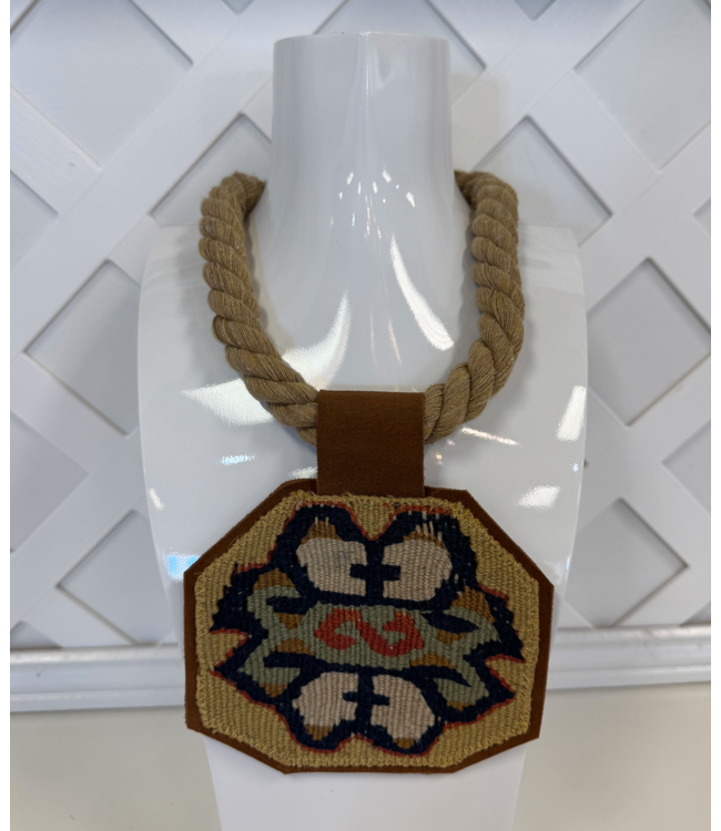 Orijinal Natural Rope Pendant kilim