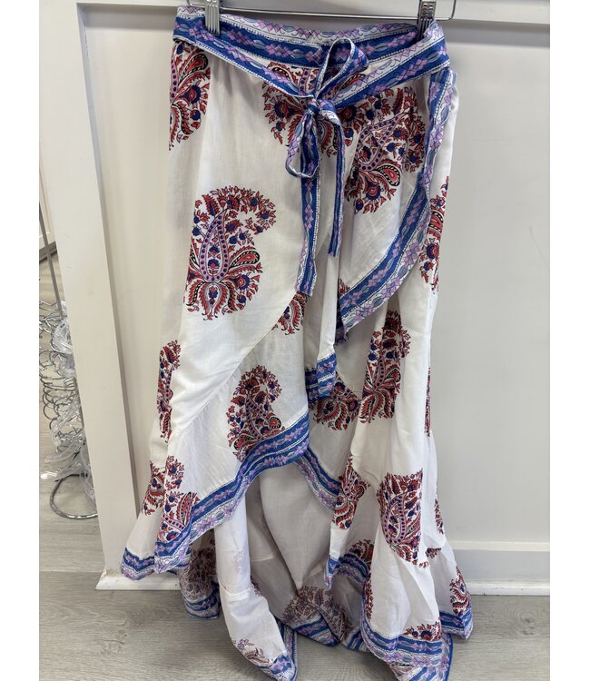 La Plage Sheridan Faux Wrap Skirt