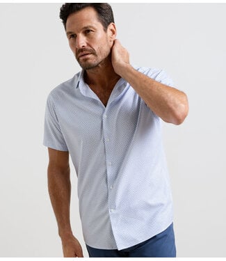 Peter Millar Cecil Performance Poplin Sport Shirt