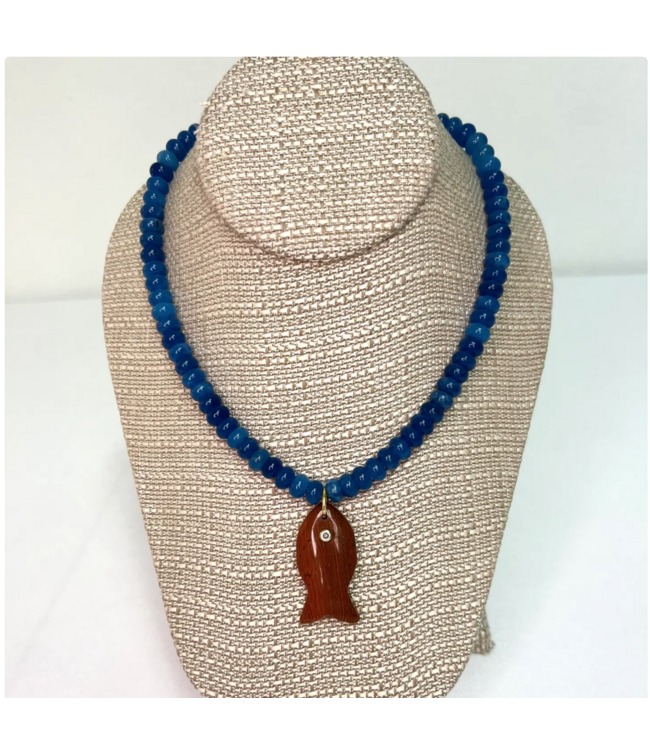 Merritt Millie Coastal Fish Pendant Necklace