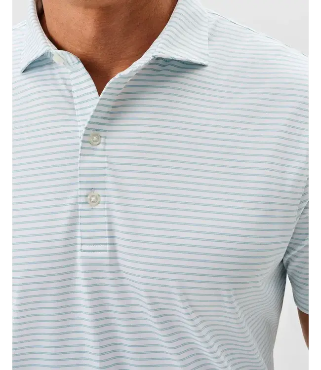 Michael Stripe Performance Jersey Polo