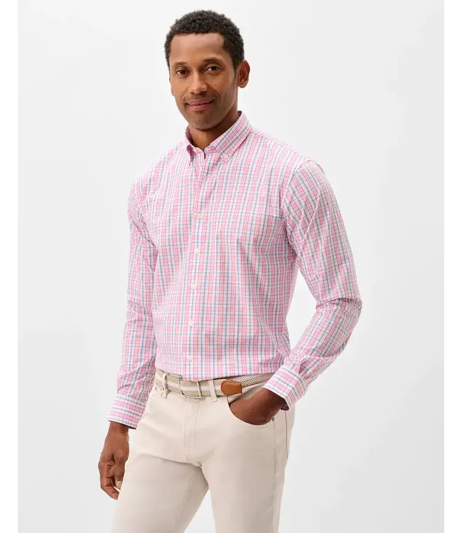 Tinsley Plaid Everyday Performance Button Down Shirt