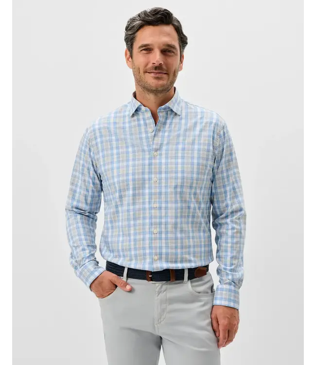 Jacobson Plaid Everyday Performance Button Down Shirt
