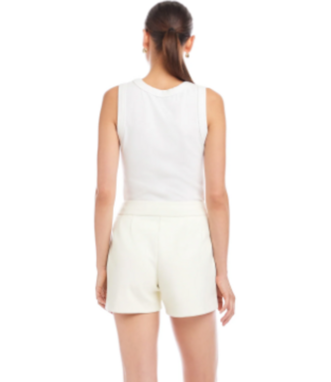 Fifteen Twenty-Faux leather modern short-1F34022