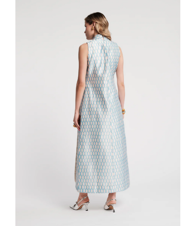 Frances Valentine Carlyle Maxi Dress Loop Print- 226AA114013