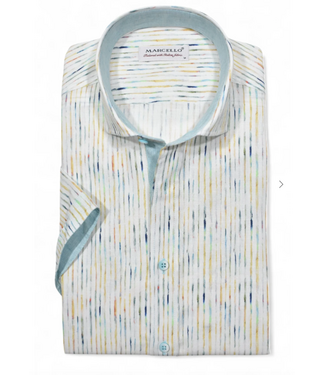 Marcello W177S  Nevis Drip Stripe Shirt