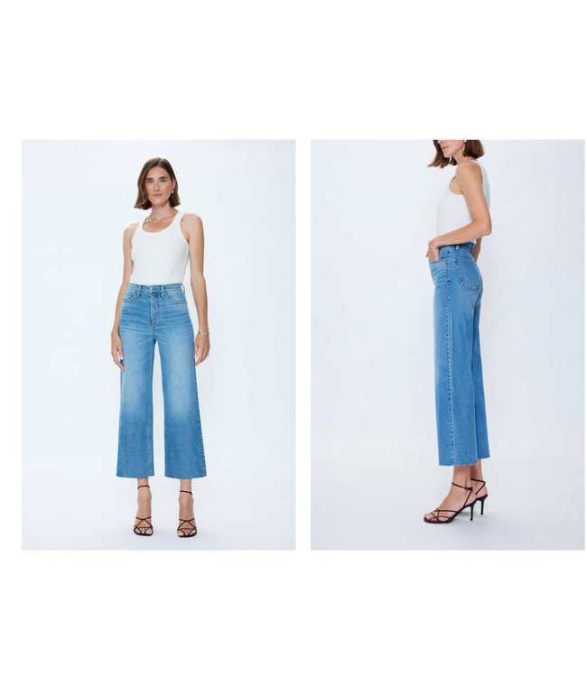 Pistola Lana Crop High Rise Ultra Wide Leg #16051