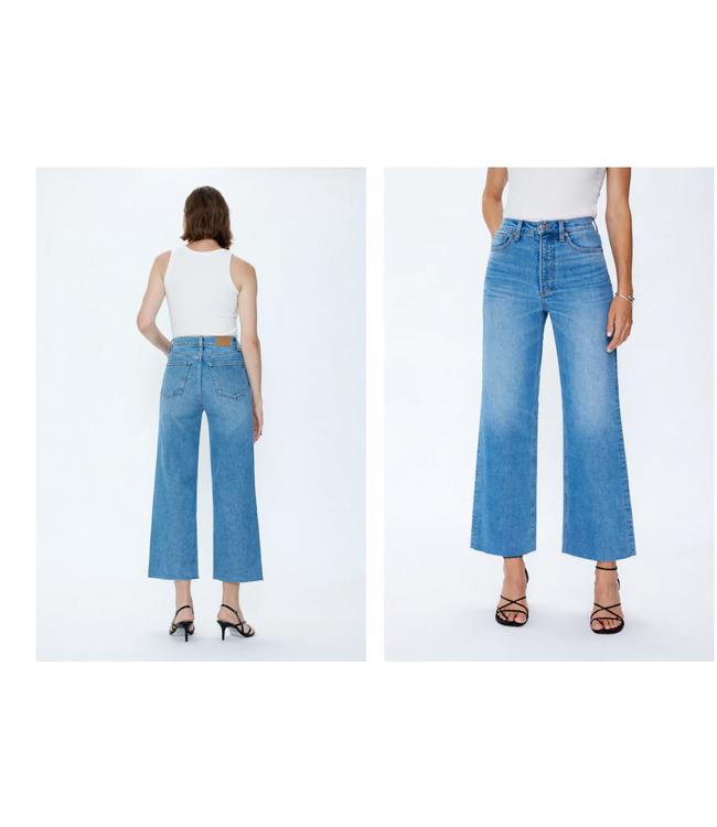 Pistola Lana Crop High Rise Ultra Wide Leg #16051