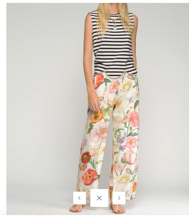 Vilagallo Floral Trouser 33450