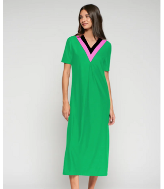 vilagalllo Vilagallo Vneck Dress 33369