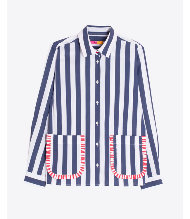 Vilagallo #33547 Striped Shirt