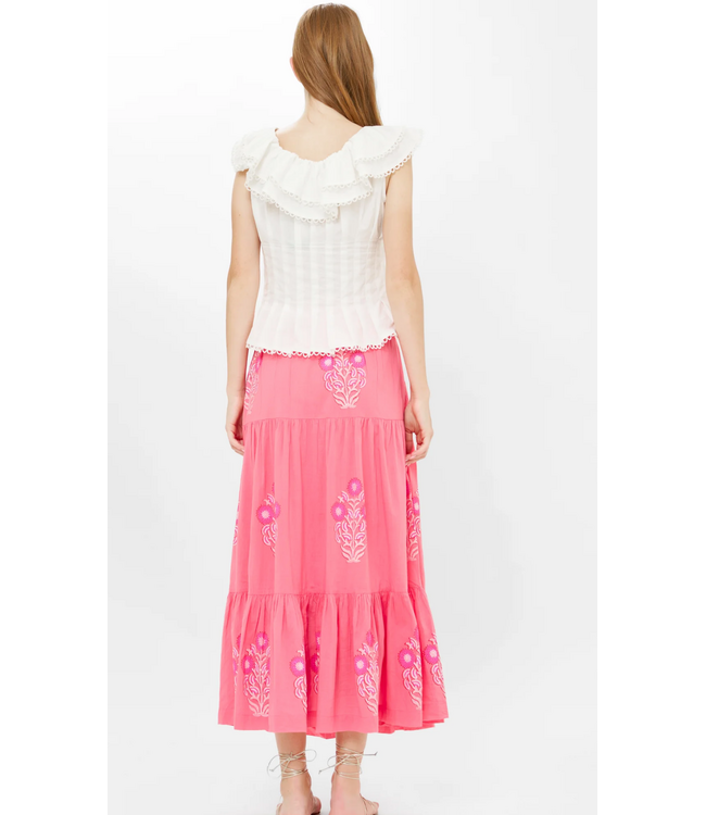 Oliphant Button Front Skirt #1113