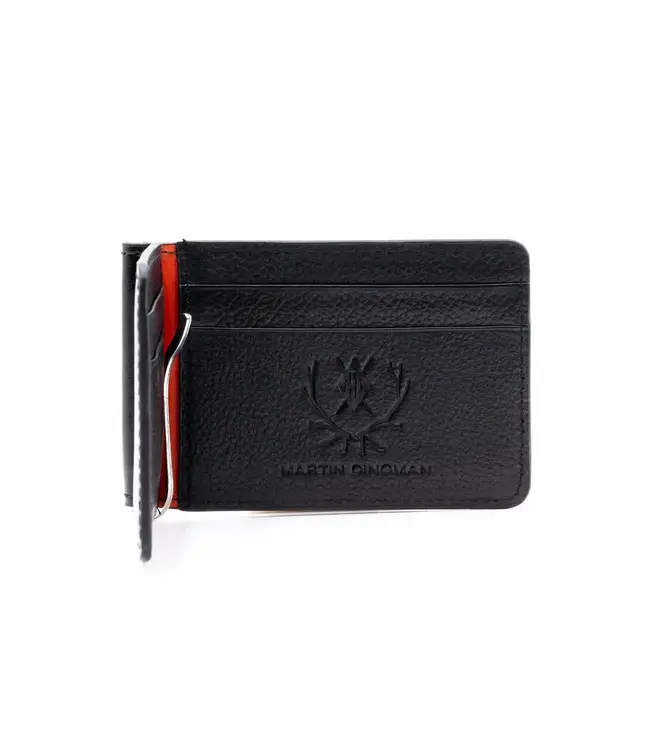 Edward Saddle Leather Credit Card Money Clip
