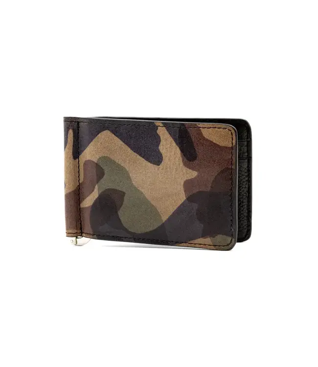 Hemingway Italian Saddle Leather CC Moneyclip