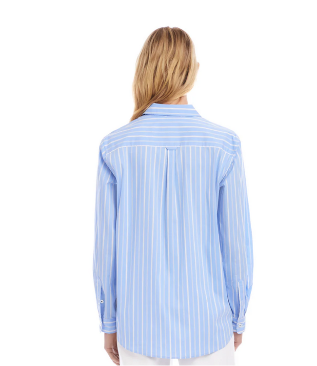 Karen Kane Long Sleeve Button-up Shirt #52100