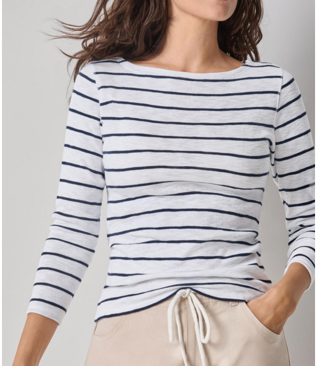Lilla P Striped Boatneck #3413