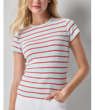 lilla p Lilla P Striped Short Sleeve #3415