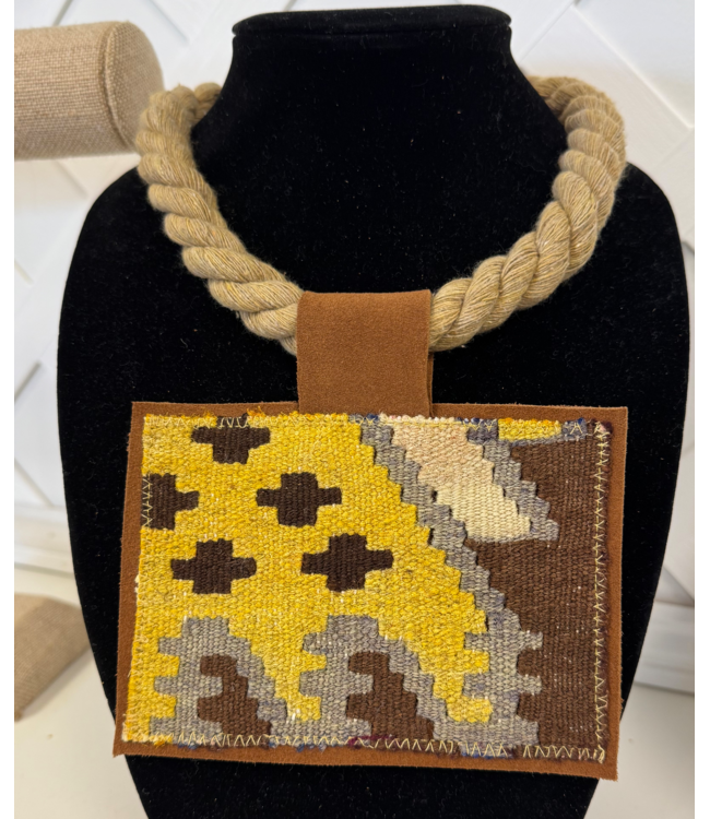 Orijinal Natural Rope Pendant kilim