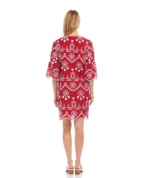 Karen Kane-Embroidered Dress-70213