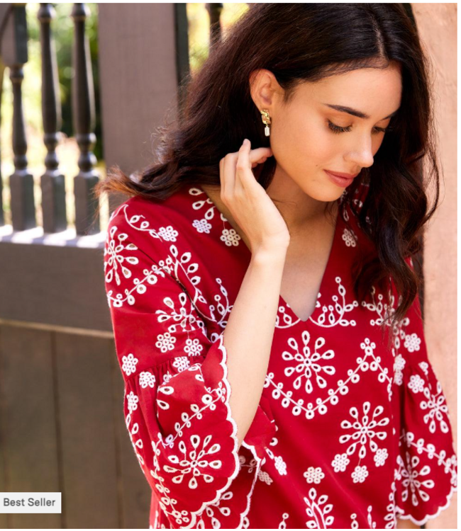 Karen Kane-Embroidered Dress-70213