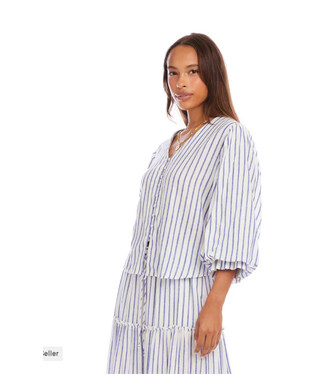 karen kane Karen Kane-Layered sleeve blouse-58700