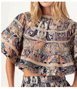 sundays Sundays Mosaic Essa Top #258