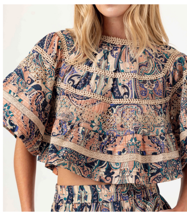 Sundays Mosaic Essa Top #258